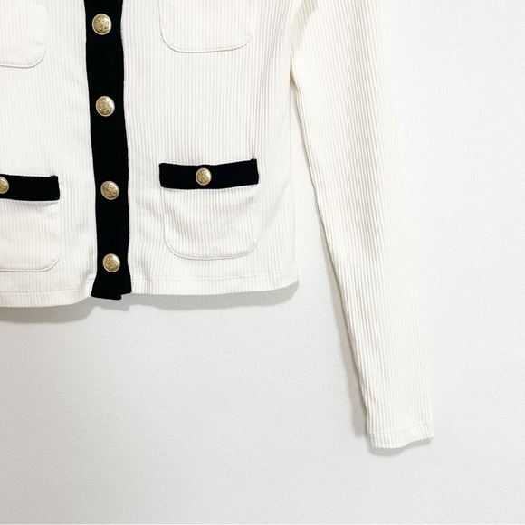 BOGO! J. Crew Vintage Rib Lady Jacket Ivory White Size XS - Picture 7 of 10